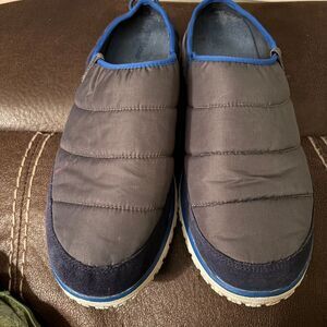 LL‎ Bean Mountain Classic Quilted Insulated Slides Slippers Cabin MENS 13 Medium